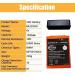 6V 1500mAh BA225030 HBC Ni-Mh Rechargeable Battery | 5 Pack for HBC Crane Remote Control Pump Truck - Buy Online on GoSupps.com