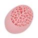DAUZ Makeup Brush Rack Makeup Brush Cleaning Mat Soft Ergonomic Reusable Portable for Home for Women (Pink)