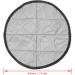 Qqmora Portable Seat Cushion - Rollable Circle Seat Pad for Outdoor Travel, Park Picnic - Grey - Buy Online on GoSupps.com