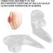 Silicone Toe Separator Sweat Prevention & Discomfort Relief | Skin-Friendly Straightener for Running Yoga & More - Buy Online on GoSupps.com