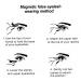 2 Pairs of 3D Magnetic Eyelashes - Reusable Soft No Glue Natural Look - Buy Online on GoSupps.com