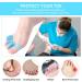 Durable Toe Separators for Bunions & Hammertoes - 6 Pairs for Men and Women | Treat Plantar Fasciitis, Toe Spacers Set - Buy Online on GoSupps.com