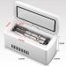 Insulin Cooler Refrigerated Box Portable Refrigerator Case Mini Cooler Insulated Box Reefer Car Constant Temperature 2-8 with Lithium Battery for Travel Car Refrigerator 2xBattery - Buy Online on GoSupps.com