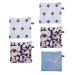 Gogogmes 5 pieces of women bandage bags upholstery pocket diaper storage bags Long -standing storage bags.