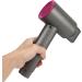 Cordless Blow Dryer Blow Dryer Low Noise Gray Easy to Clean Hot and Cold Air Buttons Narrow Nozzle Rechargeable with Fixed Base for Camping for Business Trip US Plug - Buy Online on GoSupps.com