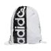 adidas Court Lite Sackpack, White/Black, One Size White/Black One Size