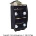 Alfie Pet Zouey Bird Polyester Cage Cover in Black - Keep Your Bird Safe and Secure - Buy Online on GoSupps.com