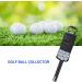 Golf Ball Collector Bag with Detachable Ball Retriever - Holds 75 Balls, Scooping Device & Storage Bag - Black - Buy Online on GoSupps.com