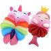 Beaupretty 4 pcs Children's Bath Balls & Sponges | Soft Exfoliating Shower Scrubs & Washcloths | Cute Baby Bath Accessories - Buy Online on GoSupps.com