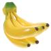 Zerodeko 5pcs Simulated Banana Vegetable Banana Fake Banana Model Fake Fruit Model Pretend Play Fruit Banana Model Decor Fake Fruit Playing Toy Simulation Banana Ornaments Foam Household As Shownx5pcs 18.5X10CMx5pcs