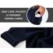 ABTIOYLLZ Men's Thermal Compression Pants with Pockets - Navy, Size Small - Buy Online on GoSupps.com
