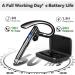 EUQQ Bluetooth Earpiece V5.1 with Noise Canceling Microphone - Hands-Free Wireless Headset for Office & Driving | Compatible with Android/iOS - Buy Online on GoSupps.com