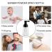 Barber Powder Spray Bottle Set - Refillable Hair Fiber Applicator for Hair Salon & Home Beauty - 2 Pack (140ml+140ml) - Buy Online on GoSupps.com