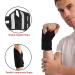 Nucamper Breathable Wrist Wear - Adjustable Wrist Bandage for Men & Women | L/XL Right-Handed Black | Arthritis & Tendinitis Relief - Buy Online on GoSupps.com