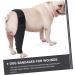 GANAZONO Dog Hindleg Cover Paw Butter Balm for Dogs Comfy Brace Dog Rear Leg Splint Care Elbow Pads S As Shown - Buy Online on GoSupps.com