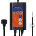 Reptile Thermostat 1000W - Corrosion Resistant Temp Control Fahrenheit & Celsius LED Display Easy Use for Seedlings (EU 230V) - Buy Online on GoSupps.com