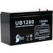 APC Back-UPS RS 500VA Replacement Battery - UB1280 Universal Sealed Lead Acid (12V 8Ah) with F1 to F2 Terminal Adapters - Compatible with CP1500AVRLCD - Buy Online on GoSupps.com