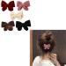 Vintage Duckbill Hairpin Set: 5 Plush Fashion Hair Bow Clips for Kids Simple Small Decorative Girls' Accessories - Buy Online on GoSupps.com