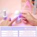 Gellen Nail Tips And Glue Gel Kit - 504Pcs Almond Clear Fake Nails, UV LED Nail Lamp, 3 In 1 Nail Glue - DIY Nail Extension Starter Kit for Women - Buy Online on GoSupps.com