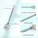IETONE Stainless Steel Facial Pore Cleaner Scraper - Double-Head Blackhead Remover Sticks for Acne, Comedone, Blackhead, Whitehead - Metal Extractor Tools for Face Cleaning - Buy Online on GoSupps.com