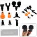 Beaupretty 9Tlg Massage Head Set - Fascia Attachments & Adapter Heads for Muscle Massage Devices | Black Accessories - Buy Online on GoSupps.com
