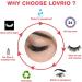 Lovrio Reusable Magnetic Eyelashes Upgraded 3D Magnetic Eyeliner False Lashes 5 Pairs with Tweezers No Glue Needed - Buy Online on GoSupps.com