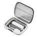 YOXIER Clear Braces Organizer Sure Here's A Product Title for Listing Portable Storage Box Safe Washable Design Eco-friendly Home Office Travel Clear Grey