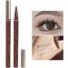 2 Claws Lower Eyelash Pencil | Liquid Pencil with Extremely Fine Tip | Liquid Liner Black Coffee Brown Tea Brown Portable Thin Eyeliner with Fine Smooth Lines Pologmase - Buy Online on GoSupps.com