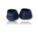 Hoof bells for horses ponies |Warmblood cold blood thoroughbred |Black |Neopren jumping bells S-XL |Hoof protection for riding the terrain pasture (XL (black))