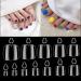 Clear Toe Nail Tips 600 PCS - French False Nails for Manicure & Acrylic Tips by BORNBYME - Buy Online on GoSupps.com
