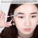 Professional Stainless Steel Eyebrow Scissors with Comb - Pink | Precision Trimmer Tool for Men and Women - Buy Online on GoSupps.com