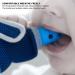 Safe Silicone Baby Teether - Pink Teething Thumb Sleeve Toy for Infants - Buy Online on GoSupps.com