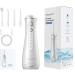 Sawgmore Cordless Water Flosser - Portable Teeth Cleaner with 4 Cleaning Modes and 4 Jet Tips - USB Rechargeable & Waterproof Dental Oral Irrigator - for Travel & Home (White) - Buy Online on GoSupps.com