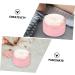 iBasenice 4pcs Body Powder Puff Box Set - Travel Baby Powder Dispenser with Puff, Empty Makeup Container, Pink 8x6cm - Buy Online on GoSupps.com