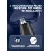 Professional Ear and Nose Hair Trimmer with LED Display | Painless USB Rechargeable IPX7 Waterproof | Dual Edge Blades for Men & Women - Buy Online on GoSupps.com