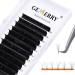 Eyelash extension Volume eyelash volume technology compartments 2D 3D 8D 10D -0.03mm D Curl Mix 8-14mm -russian Individual fake lashes professional from Gemerry (0.03-D CURL-MIX) 8-14 mm 0.03 d curl