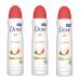 3 Pack Dove Go Fresh Apple & White Tea Antiperspirant Deodorant Spray 150ml