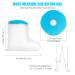 Waterproof Foot Cast Cover - Shower & Bath Protector for Broken Foot - Reusable, Watertight & Clear Design for Adults - Buy Online on GoSupps.com