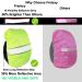 Frelaxy Hi-Visibility Waterproof Backpack Rain Cover - Black (M) | 100% Waterproof, Ultralight, Reflective Strip | Ideal for Hiking, Camping, Biking | Fits 25L-35L Backpacks - Buy Online on GoSupps.com