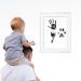 Wewesgao Non-Toxic Ink Pads for Baby Footprints and Pet Paw Prints - Smudge-Proof, Easy to Clean | Perfect Family Memory Gift - Long Lasting Keepsakes (Black) - Buy Online on GoSupps.com