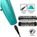 Supreme Trimmer Vader Clipper STC5098 | 7500 RPM Hair Trimmer with DLC Taper Blade | 210 Min Run Time | Professional Barber Clipper | Light Blue - Buy Online on GoSupps.com