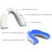 COOLLO SPORTS Boil and Bite Mouth Guard for Football, Hockey, Rugby - Trans. & White Adult (Ages 11+) | Custom Fit Sport Mouthpiece with Free Case - Buy Online on GoSupps.com