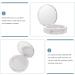 FOMIYES 4 Pcs Storage Box Cosmetic Cases for Traveling Loose Powder Empty Powder Case Powder Puff Holder 7.4X7.4X1.85CMx2pcs Assorted Colorx2pcs - Buy Online on GoSupps.com