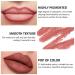 12 PCS Waterproof Matte Lip Liner Pencil Set - Long Lasting Nude Red & Deep Red Shades for Women - International Shipping Available - Buy Online on GoSupps.com