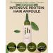 JENNYHOUSE Intensive Protein Ampoule - Deep Conditioning Hair Treatment with Keratin & Wheat Extracts - Repair Damaged Hair - Sandalwood & Rose Scent - 3.38 fl.oz - International Shipping Available - Buy Online on GoSupps.com