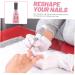 Ipetboom Acrylic Nail Drill Bits Cuticle Bit for Nail Drill Manicure Nail Bits Manicure Drilling Nail Display Stand Gel Polish Bit Pedicure with Diamond Nail Clippers Tungsten Steel 7x1.2cm - Buy Online on GoSupps.com