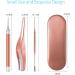Earwax Spoon Digger & Ear Tweezers with LED Light - Ear Wax Removal Tool Kit for Kids & Family - Rose Gold Ear Pick Cleaner Set with Bonus Stainless Steel Pick & Carry Case - Buy Online on GoSupps.com