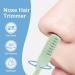 Nose Hair Trimmer for Women Double Nose Clipping Shaving 3 Parts Portable 360 Degree Rotating Shaver for Mens and Womens Grooming Vegetable - Buy Online on GoSupps.com
