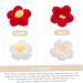 SEWOART 10pcs Hairpin Accessories Floral Yarn Toddler Wedding Assorted Color 2 4X4cm - Buy Online on GoSupps.com