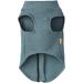 Gooby Zip Up Microfiber Fleece Dog Sweater - Turquoise, Small - Winter Step-in Jacket for Small and Medium Dogs - Buy Online on GoSupps.com